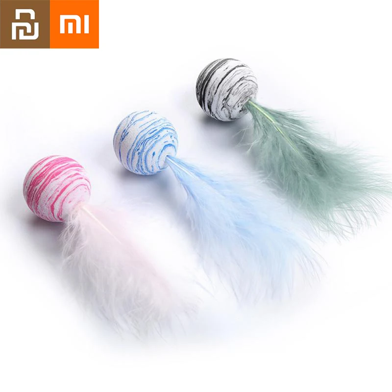 Новинка забавная игрушка для домашних животных Xiaomi Звездный мяч бросающая плюс