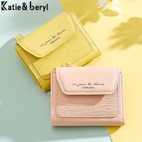 luxury leather short women wallet many department ladies cute small clutch ladies money coin card holders purse female wallets