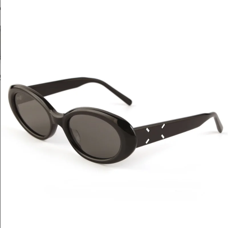 Винтажные солнцезащитные очки из ацетата и нейлона кошачий глаз женские