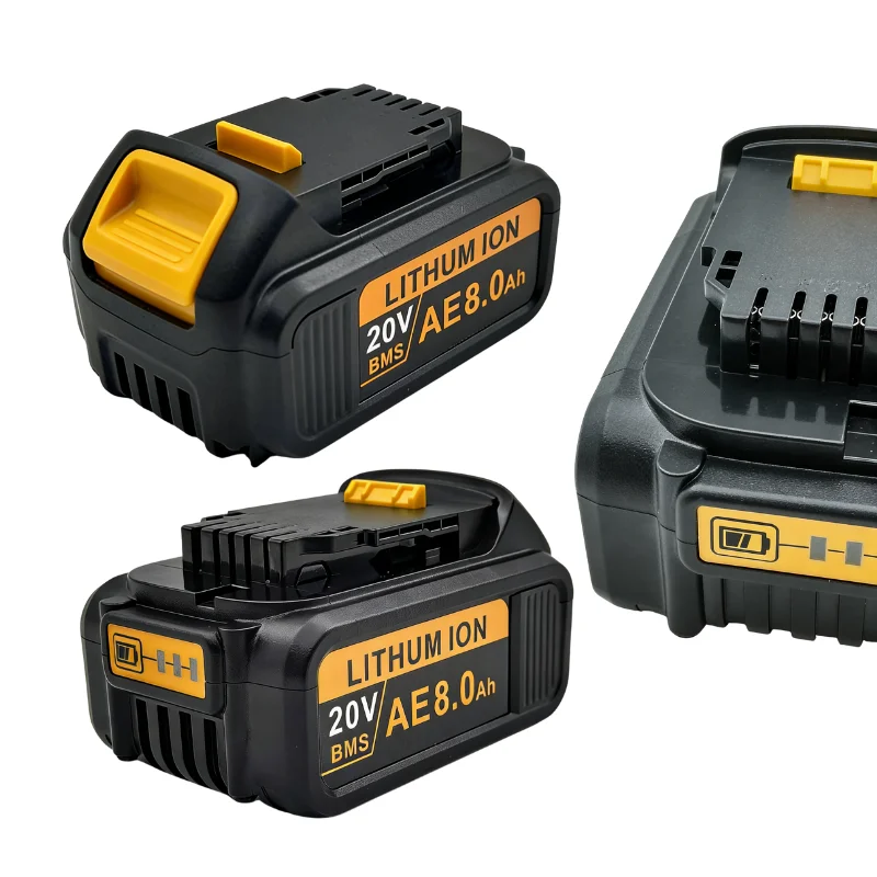 Оригинальный аккумулятор DeWALT 20В18В 6Ач 8Ач MAX FlexVolt для электроинструментов DCB606 DCB205 DCB206 DCB209 DCB182 (art.: 3920d951fa0a2) - 3920d951fa0a2