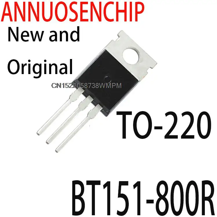 Новые и оригинальные Тиристоры BT151 12A800V TO-220, новые и оригинальные модели BT151800R, 10 шт.