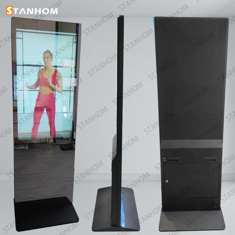STANHOM напольное большое зеркало для тренировок в тренажерном зале Android Smart Fitness (art.: 3920cf74e289e) - 3920cf74e289e