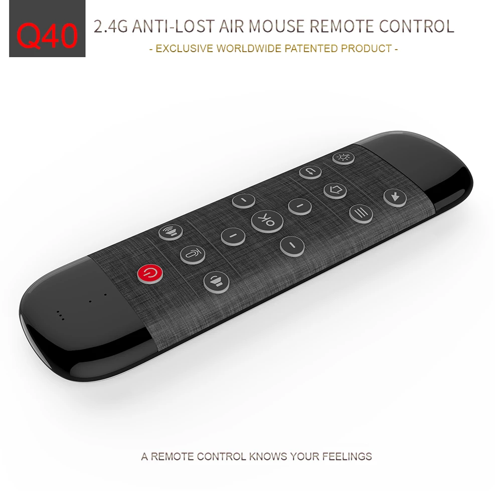 

Пульт ДУ W2 Pro Air Mouse с микрофоном и гироскопом, 2,4 ГГц