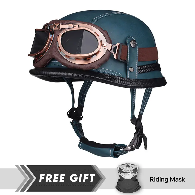 Защитный полулицевой шлем для езды мужские и женские мотоциклетные шлемы