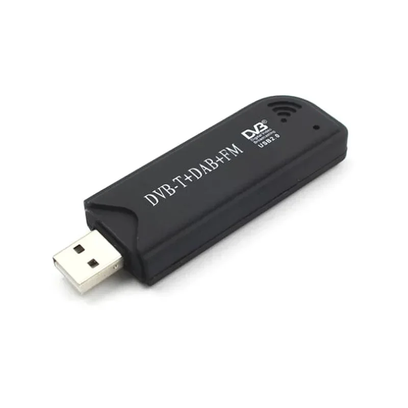 Фото USB 2.0 Цифровой DVB-T SDR+DAB+FM HDTV ТВ-тюнер Приемник SDR TV Stick Dongle RTL2832U + FC0012 с тюнером с дистанционным управлением Регистратор №4