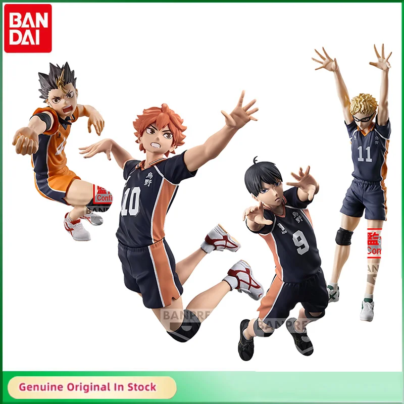 BANDAI Оригинальная фигурка позирования Haikyuu! Экшн-фигурка Yu Nishinoya Kei Tsukishima Shoyo Hinata Tobio