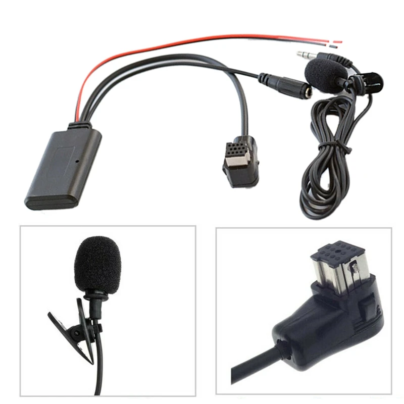 Автомобильный CD DVD стерео Bluetooth 5 0 Aux кабель с микрофоном Hands-Free для Pioneer P99 P01