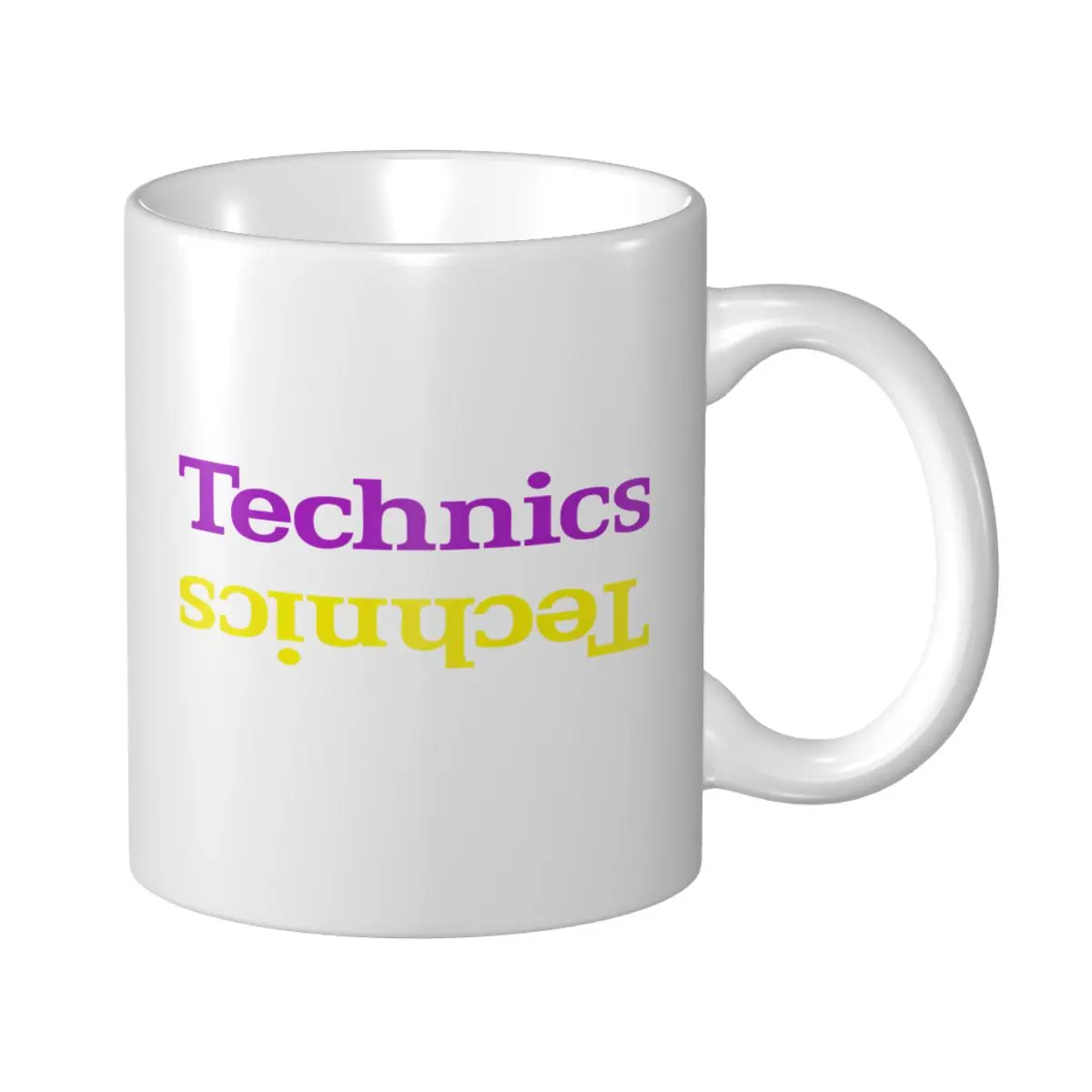 

Technics Coffe Mug Solid color Mugs Personality Ceramic Mugs Eco Friendly Tea Cup 330ml (11oz)