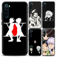 anime hunter x hunters phone case for redmi 6 6a 7 7a note 7 note 8 a 8t note 9 s pro 4g t soft silicone