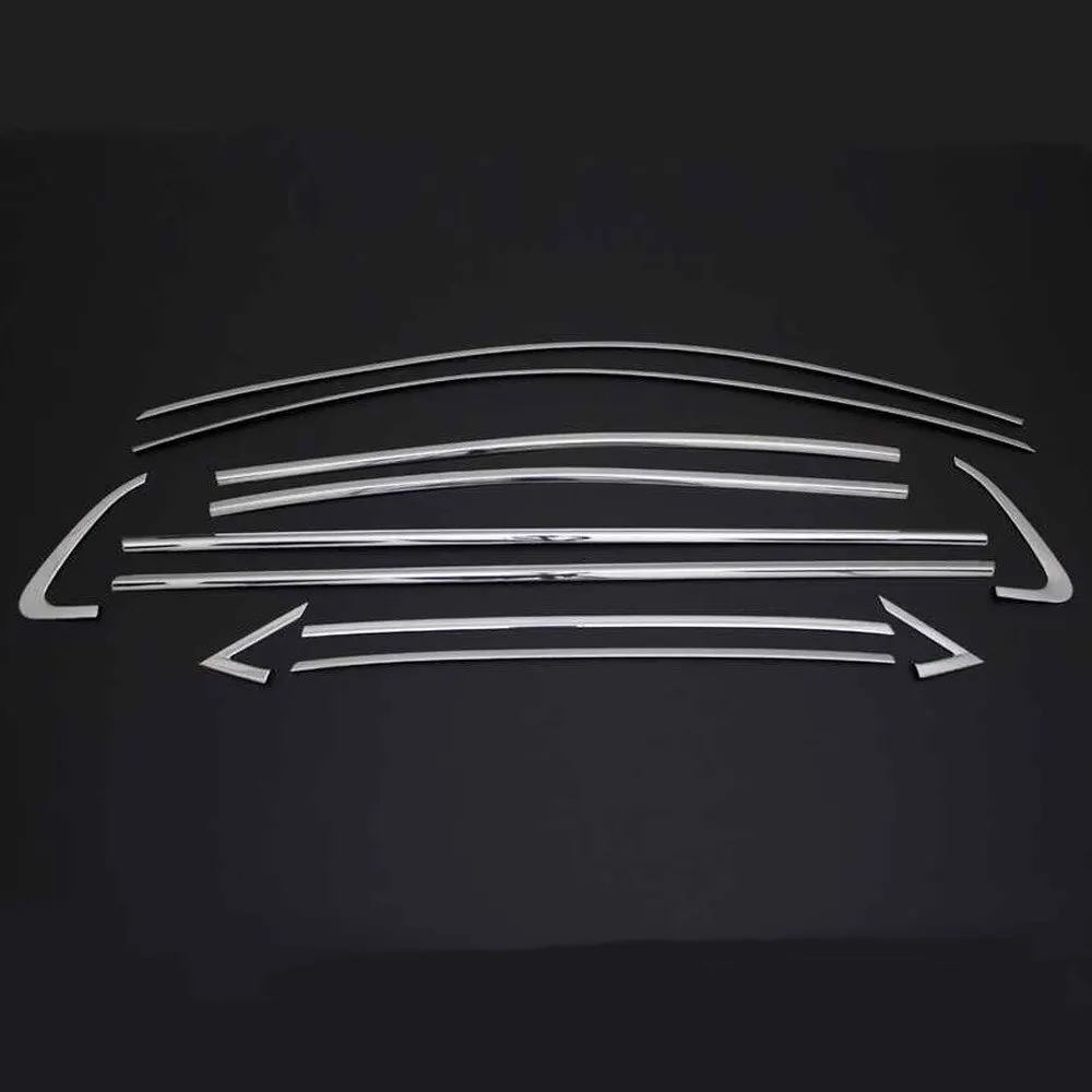 

Renault Clio 5 Windows Frame (2019 2022) -12 Pcs. -- St. Steel