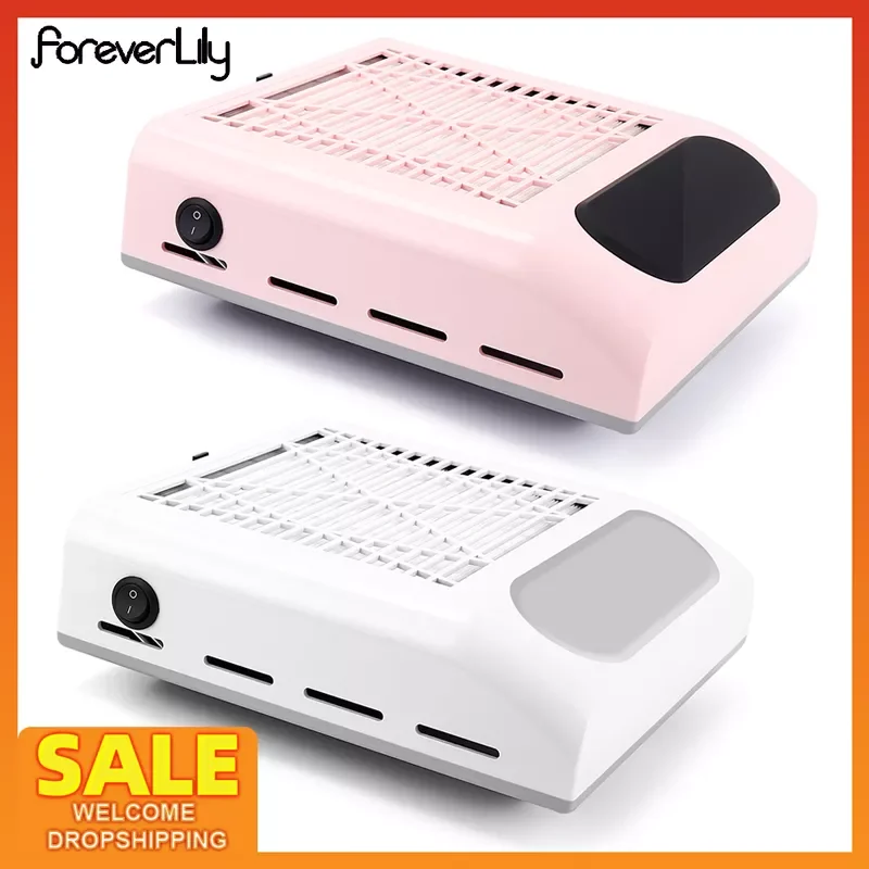 

NEW IN Strong Fan Nail Dust Collector Nail Dust Vacuum Cleaner Nail Polish Dust Suction Nail Art Salon Manicure Pedicure Machine