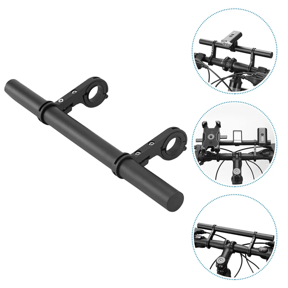 

Extension Bike Convenient Rack Bracket Professional Handlebar Extender Accessory Cycle Multi Function Bar