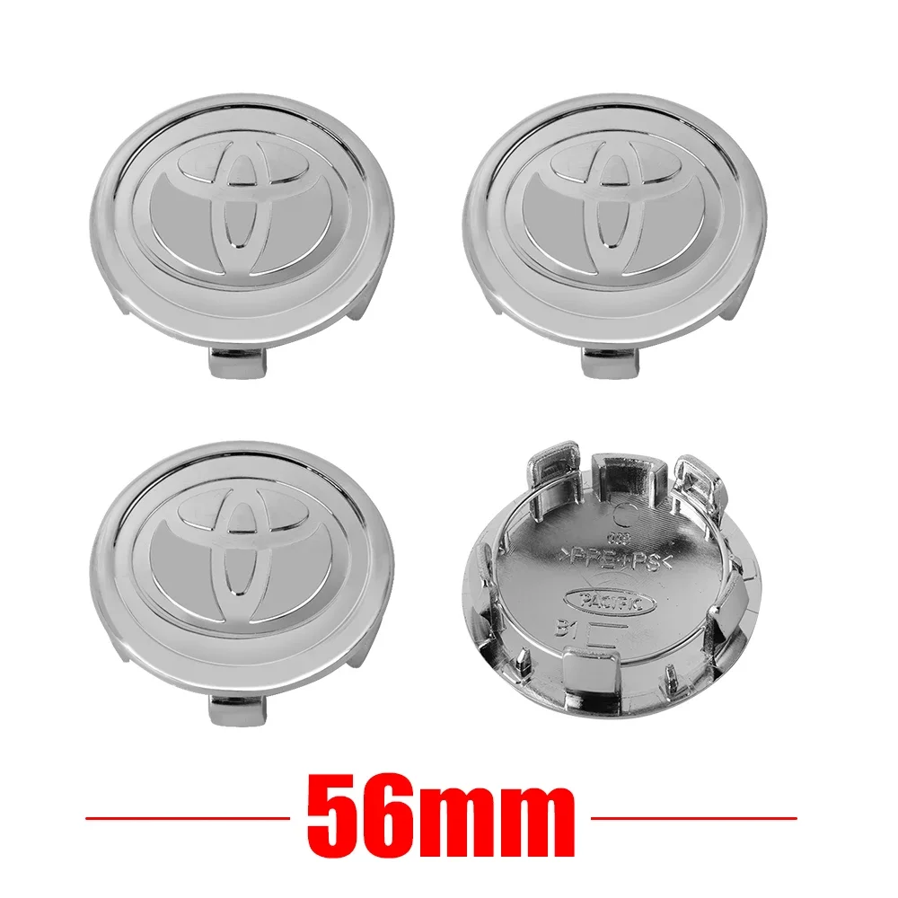 

4 шт., 56/62 мм, центральная крышка ступицы колеса автомобиля, декоративная крышка для Toyota Fortuner Chr Verso Prius Yaris Hiace Trd Corolla Camry