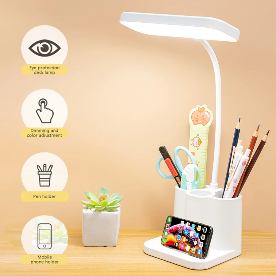 

Настольная лампа Foxanon USB rechargeable LED белая