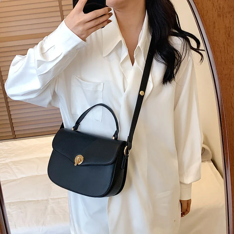 

Fashion Women Handbag PU Leather Crossbody Shoulder Bag 2022 New Style Female Tote Handbags Lock Messenger Bags for Women