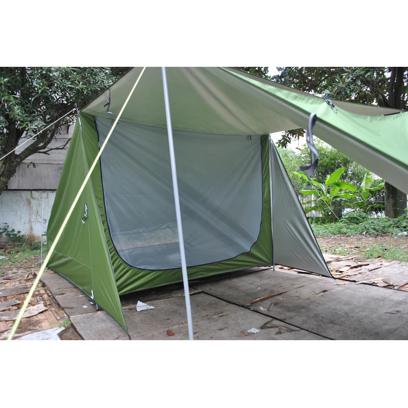 

Модернизированная светильник палатка на 3-4 человек, а-образный треугольный уличный навес для кемпинга на открытом воздухе, навес, широкий д...