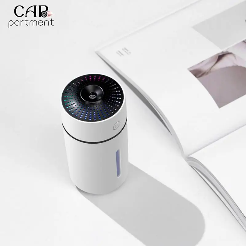 

Mini Air Humidifier Ultrasonic Anion Mist Maker Portable With Colorful Night Light Colorful Cup Humidifier For Home Car