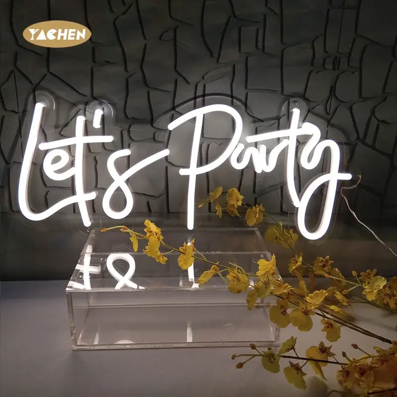Качественная неоновая вывеска на заказ YACHEN персонализированная Светодиодная