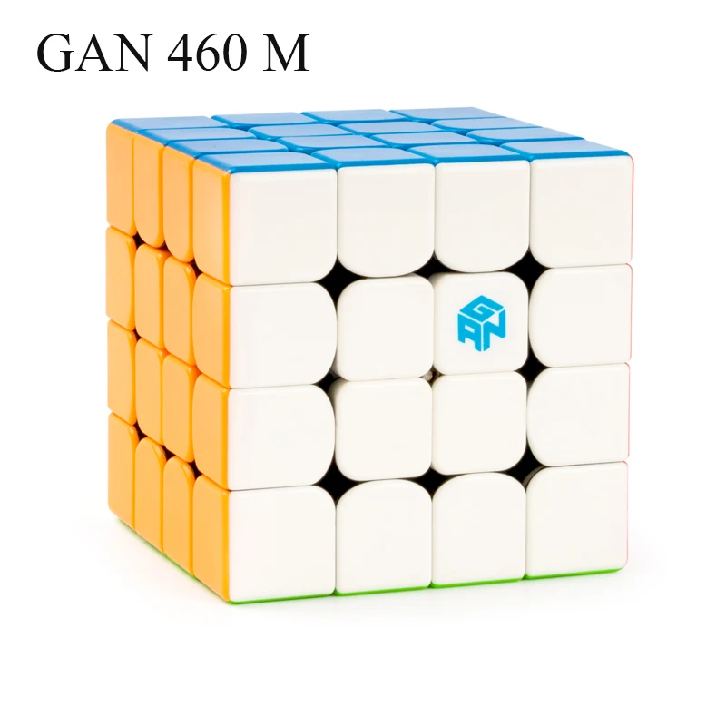 

GAN 460 M 4x4x4 Magnetic Magic Cube Professional GAN460 M 4x4 Speed Cube GAN460M Puzzle Cube 4x4x4 Educational Toys for Kids