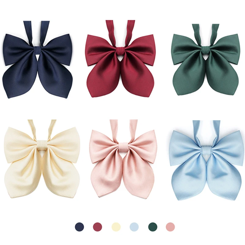 

Anime Sailor Suit Bow Tie Bowknot Neckties JK Girls Bunny Ears Bowtie Sailor Uniform Collar Ties Japanese School Girl Cosplay