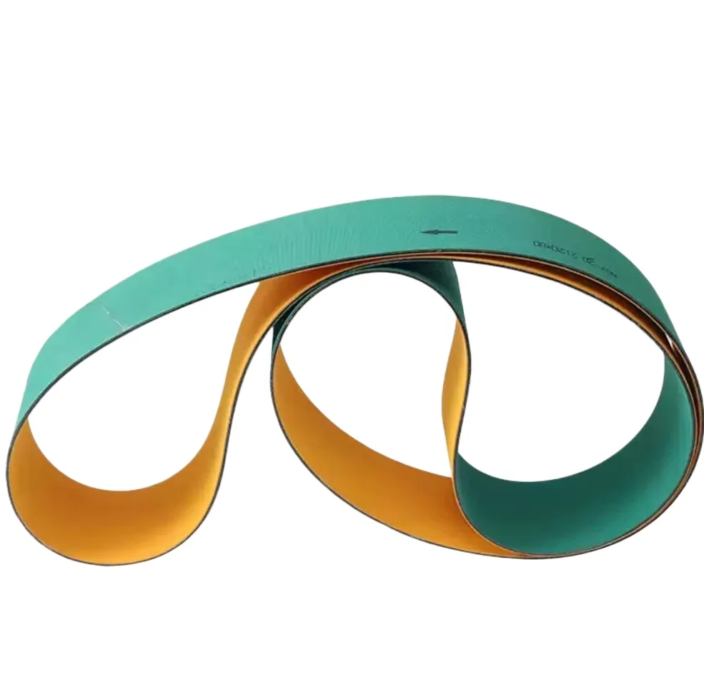 

BOSSZEN Плоский ремень передачи из нейлона 1000-1850 мм жёлто-зелёный