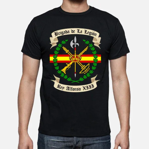 

Brigada De La Legión Mod.1 Española Extranjera Legión T-Shirt. Summer Cotton Short Sleeve O-Neck Mens T Shirt New S-3XL