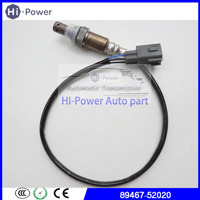 

89465-52020 Lambda Oxygen Sensor For 1999-2007 Toyota YARIS MR2 Carmy ECHO PLATZ PREVIA 89465-17201 89465-52010