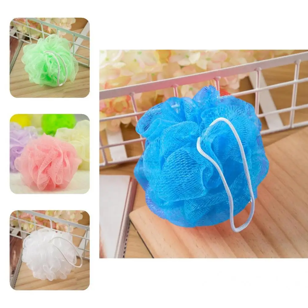 

Bath Ball Safe Convenient Bright-colored Practical Rich Foam Shower Ball