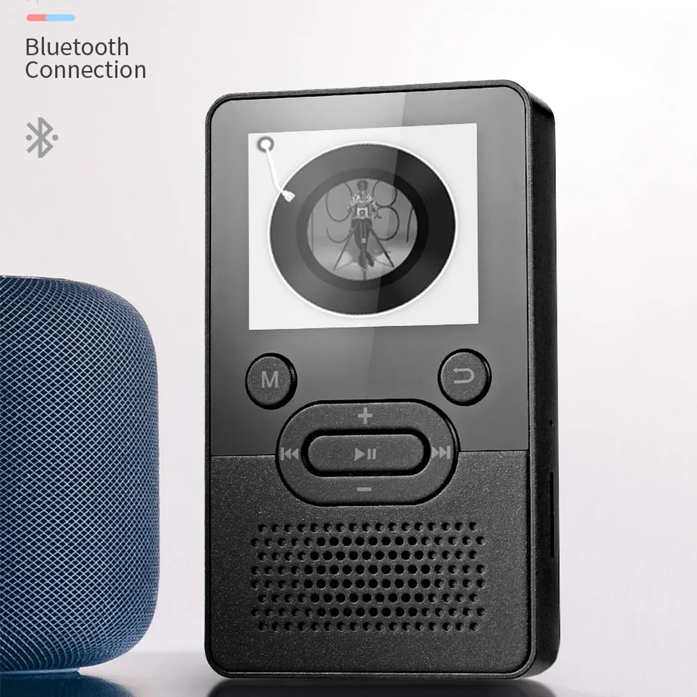

New Bluetooth MP4 Music Player Built-in 4G /8G HiFi With Radio /FM/ Record/e-book /video MP4 Player Support for Tf card