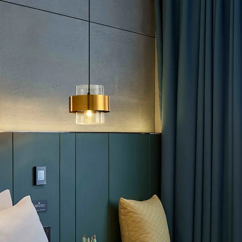 Скандинавская современная минималистичная прозрачная стеклянная маленькая