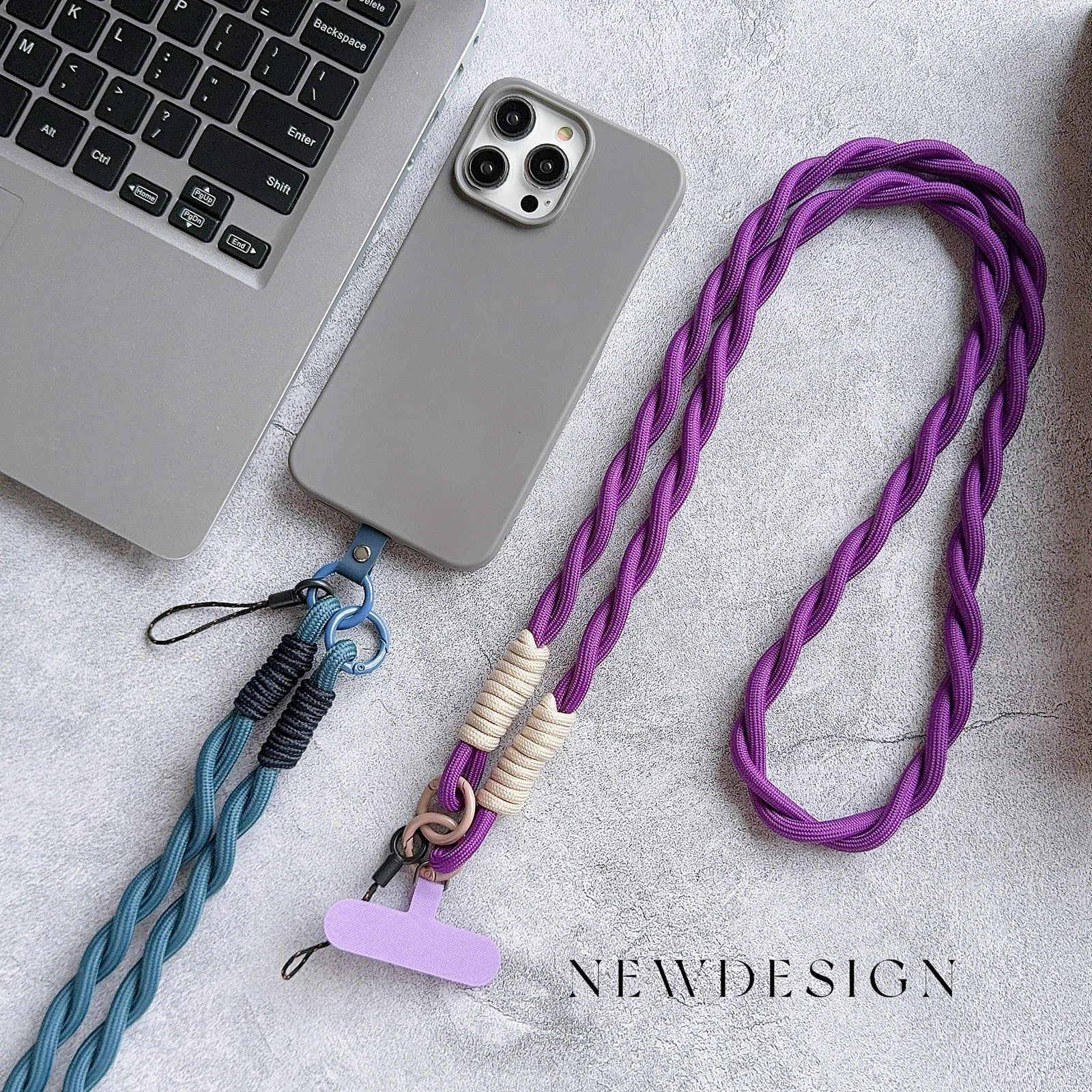 Высококачественный монокон прочный Snapchat от ZHANZHI диагональная длинная веревка в