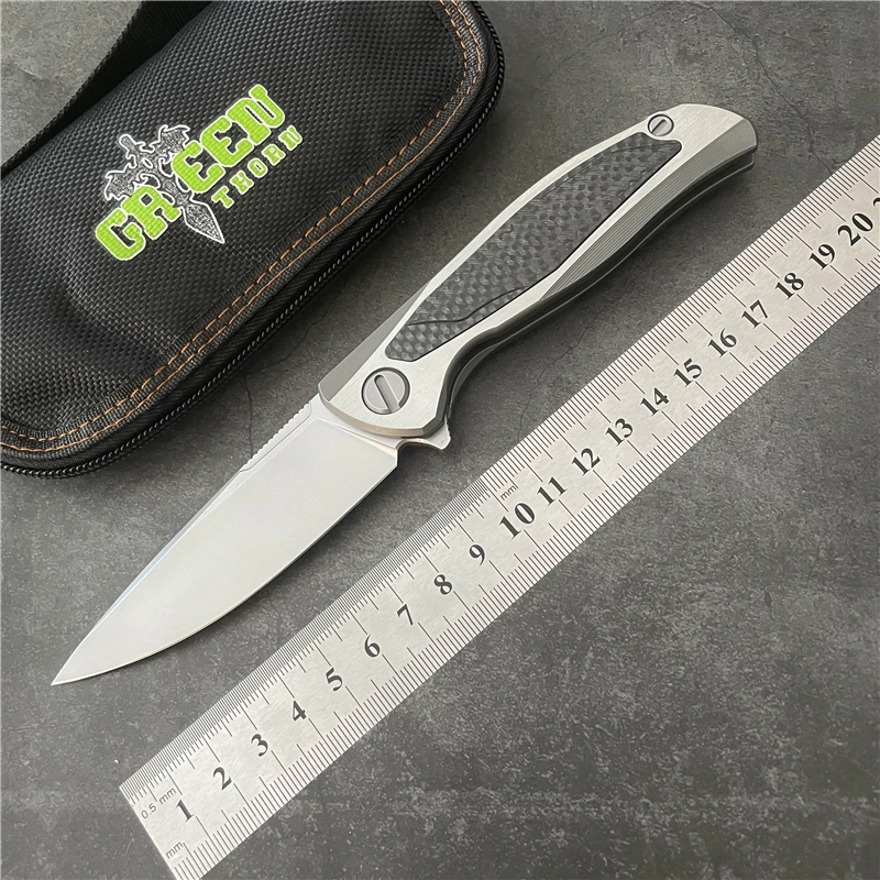 

Green Thorn F95NL Folding Knife Bearing VG10 Blade Camping Outdoor Survival Hunting Rescue Knife EDC Portable Sharp Hiking Tool