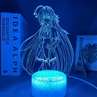 Аниме 3d лампа для старшей школы DxD Rias Gremory для спальни Декор Светильник на день рождения подарок для комнаты светодиодсветильник лампа манга для старшей школы DxD