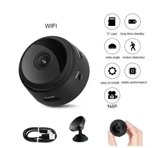 

Mini Camera A9 WiFi Wireless Monitoring Security Protection Remote Monitor Camcorders Video Surveillance Smart Home