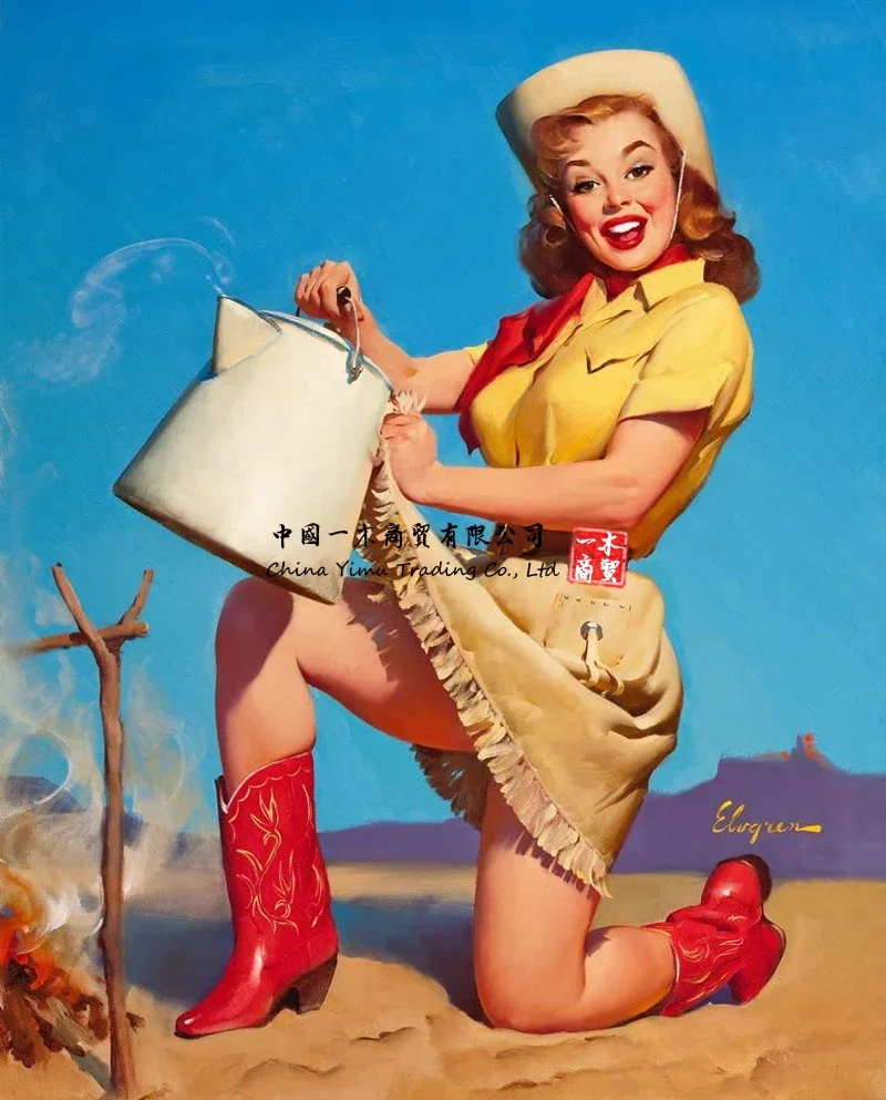 Сексуальные грудастые фойе пивная девушка пивной холодильник ящик для