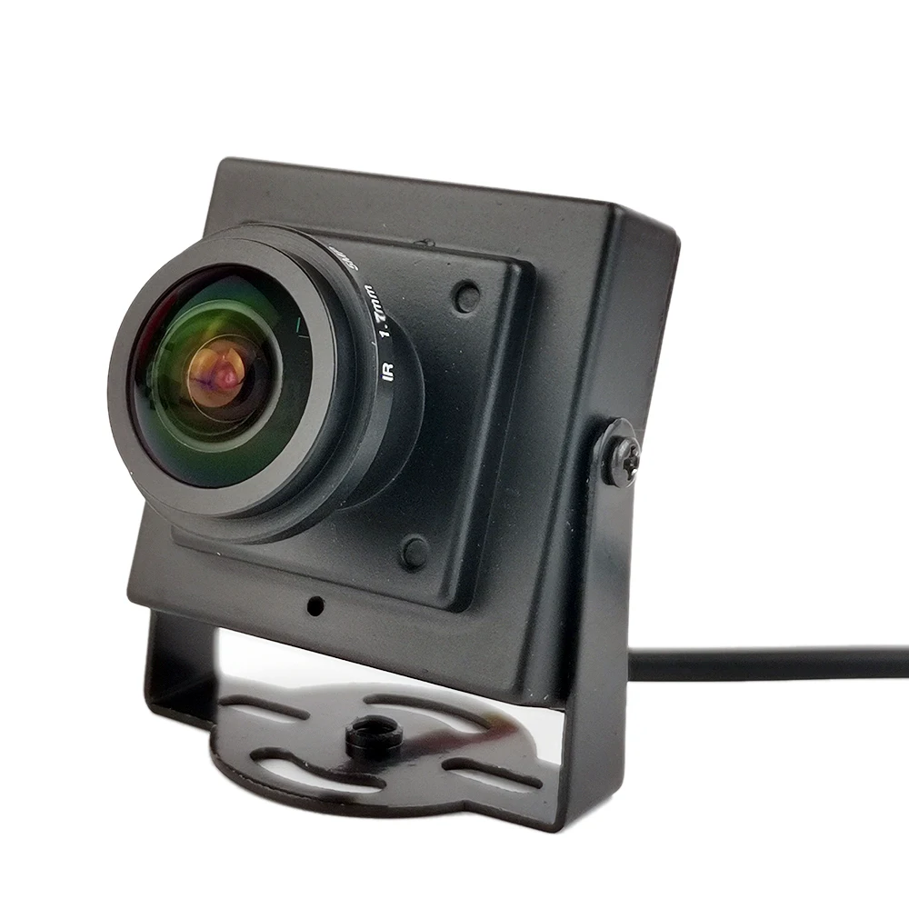 

5MP 1.7mm Fisheye Wide Angle Lens 700TVL CCD Effio 4140 Analog Video Camera Mini Box Micro CVBS Cam For CCTV Security Syste