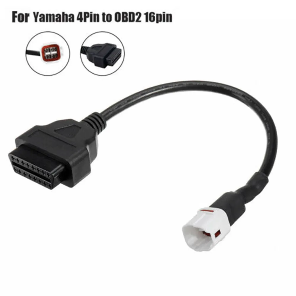 

3/4 Pin To OBD2 Diagnostic Cable Scanner Interface For Yamaha MT10 FZ10 XSR900 MT09 Fault Code Reader Adaptor Car Repair Tool