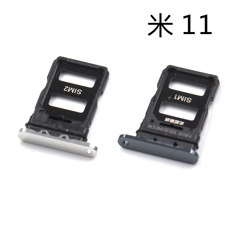 

Slot Holder Dual For Xiaomi 11 Lite Xiaomi11 Pro SD SIM Card Tray Reader Socket