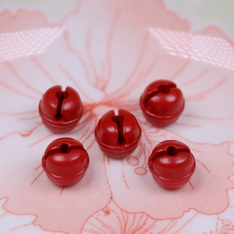 97% высокое содержание натуральной необработанной руды киновари мини-колокольчик