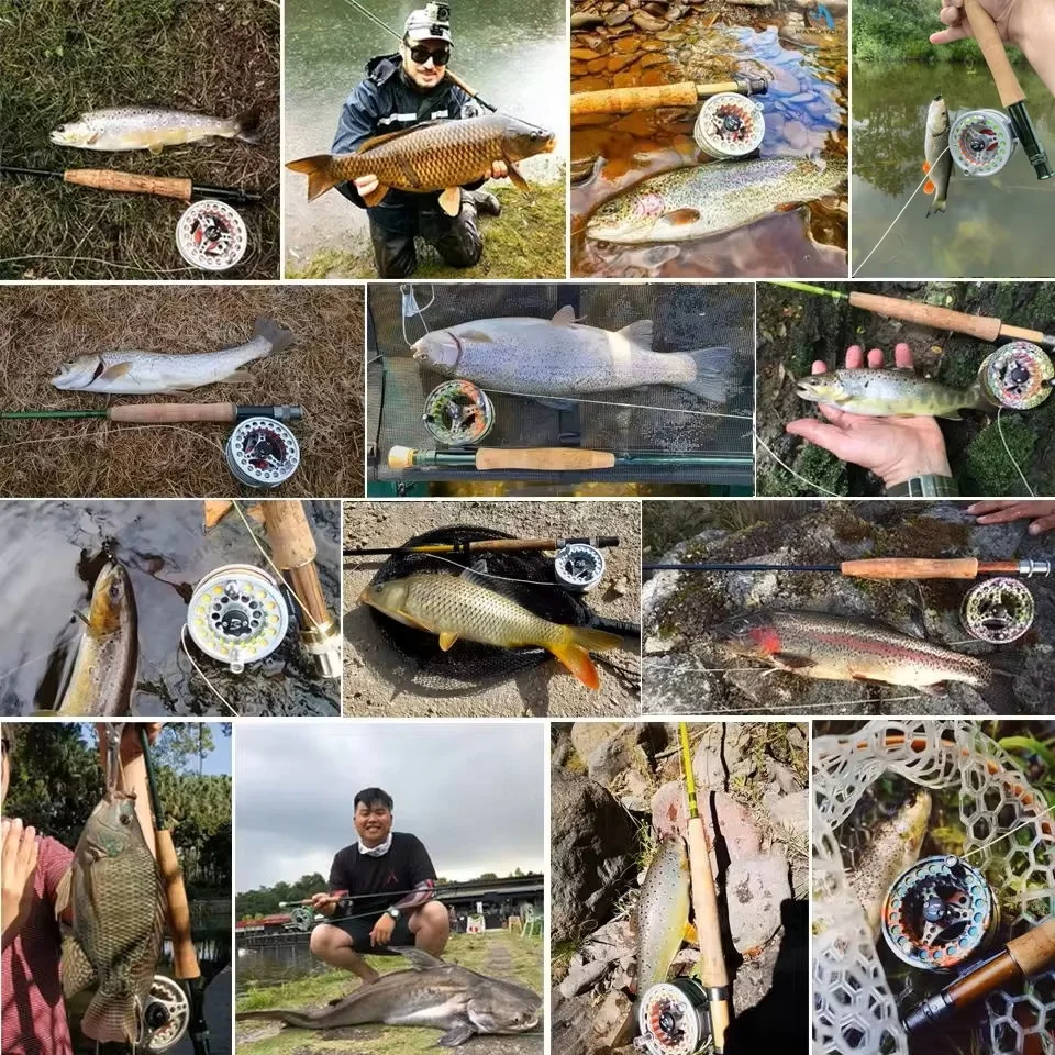 MAXIMUMCATCH ECO Fly Reel — сверхлегкая большая алюминиевая оправка 2–8 Вт с ручным переключением |   Прецизионная обработанная катушка для ловли нахлыстом (art.: 3920d2ed4b7cf) - 3920d2ed4b7cf
