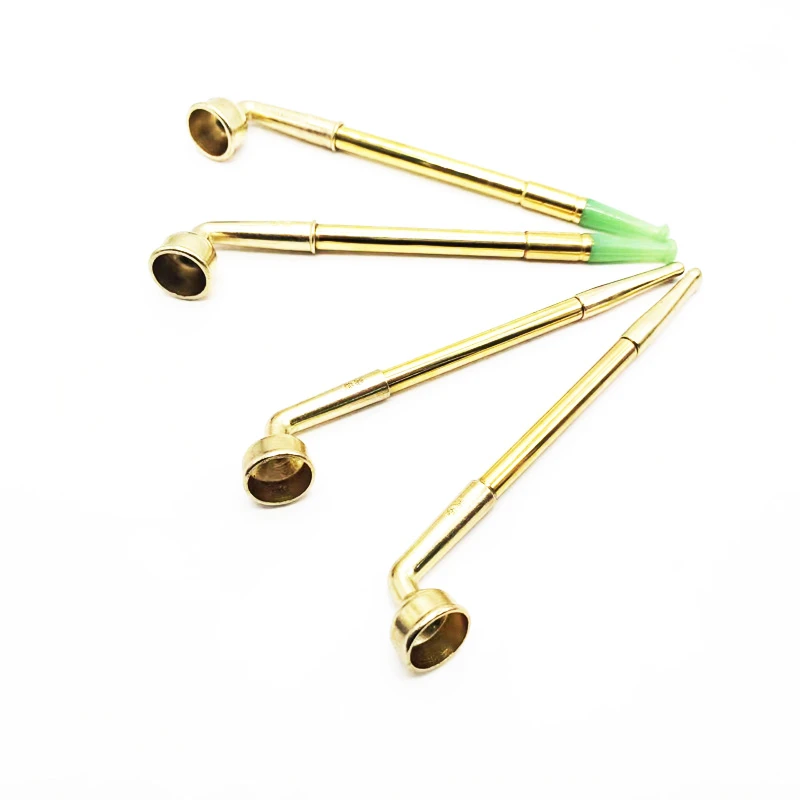 

Telescopic copper pipe dry tobacco pole old style long pipe long handle dry tobacco pot cut tobacco filter with cigarette