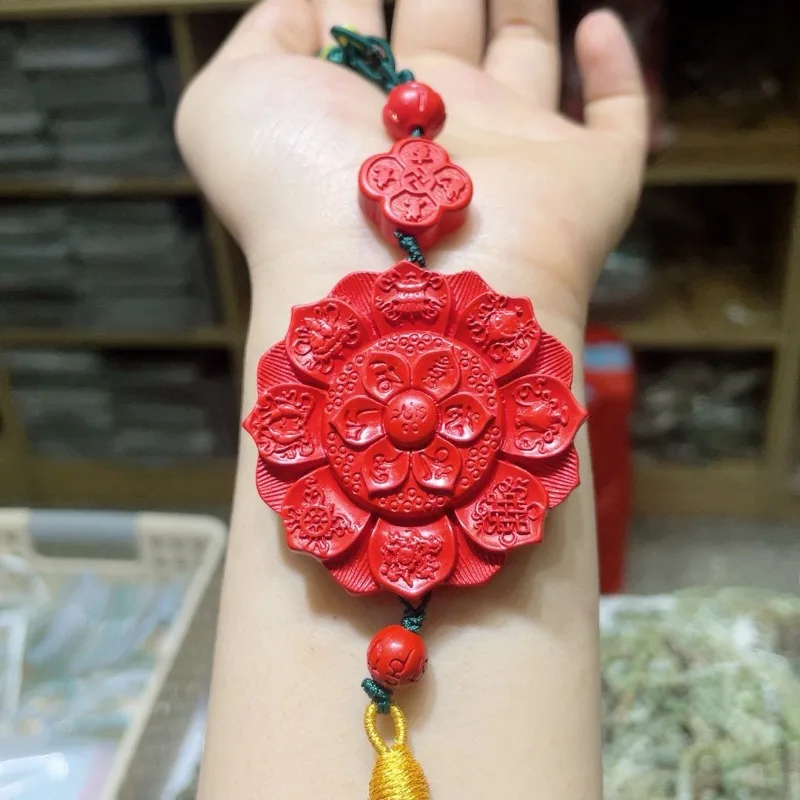 Vermilion песок красный шесть истинных персонажей бренд Lotus брелок с кисточкой