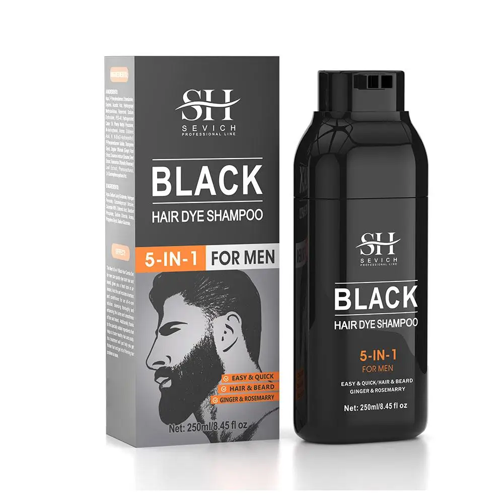 5 в 1 шампунь-краска для волос