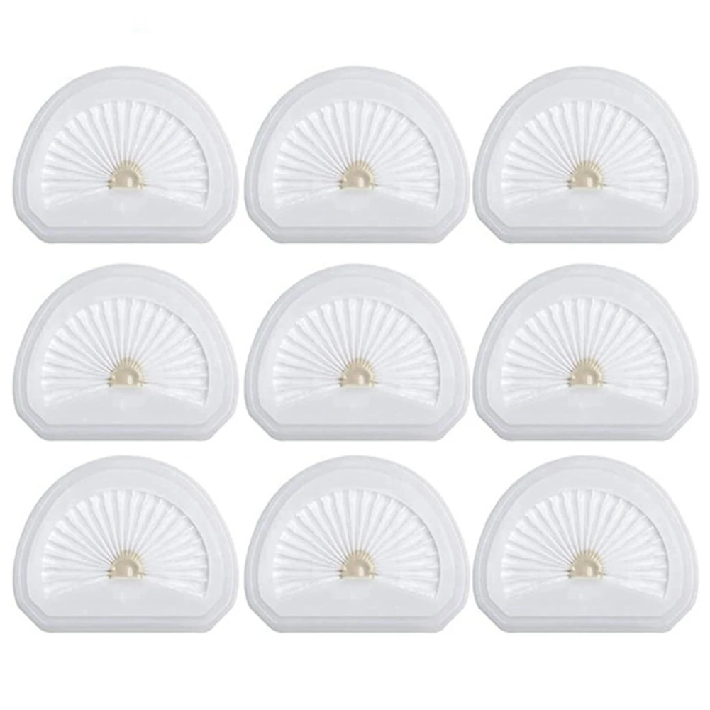 

9Pcs Hepa Filter Replacement for Blackdecker Dustbuster Hand Vacuum Cleaner VLPF10 HLVA320J00 Filters Accessories