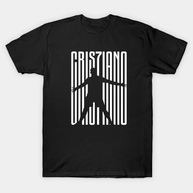

2021 Men/Women's Summer Black Street Fashion Hip Hop Cr7 Cristiano Ronaldo T-shirt Cotton Tees Short Sleeve Tops