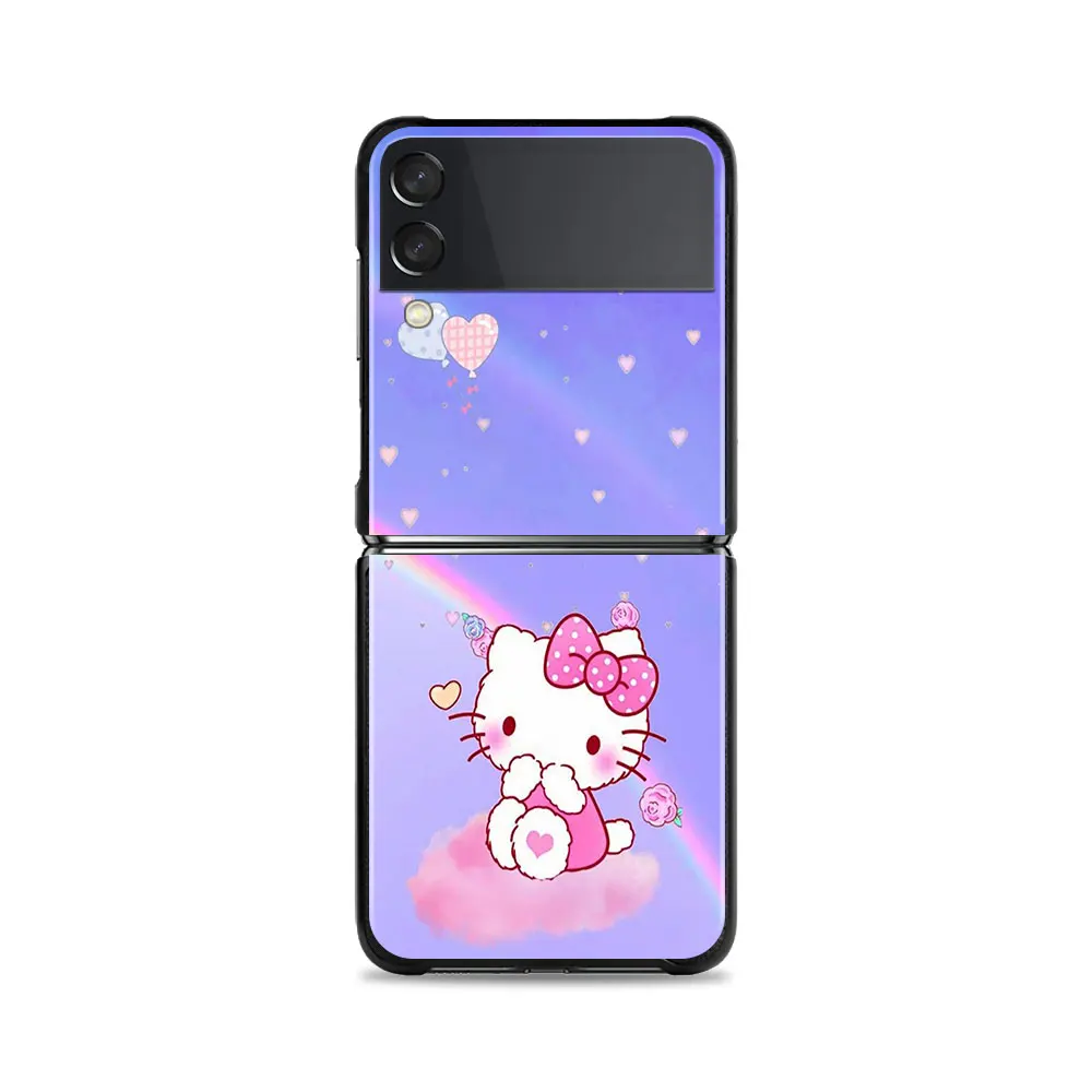 Чехол для телефона с рисунком Hello Kitty Samsung Z Flip3 |