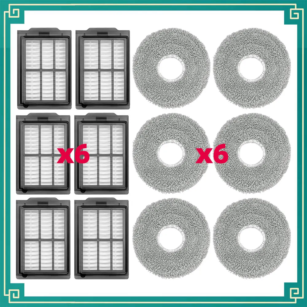 

Запасные части для робота-пылесоса 3i P10 Ultra: HEPA-фильтр, тряпка для мытья