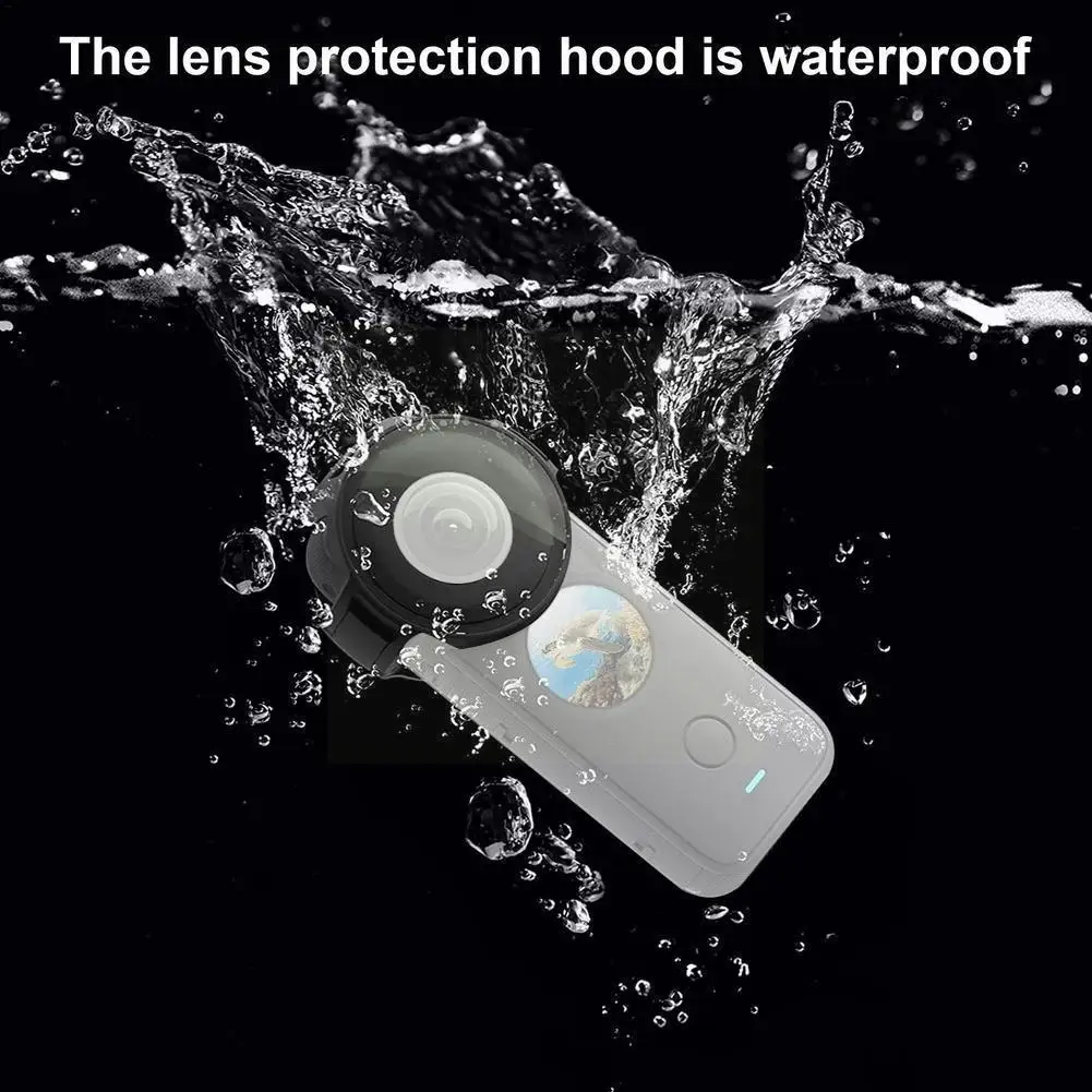 

For Insta360 One X2 Panoramic Lens Guards 10m Waterproof Camera Cap Complete Cover Screen Accessories Lens H7m6