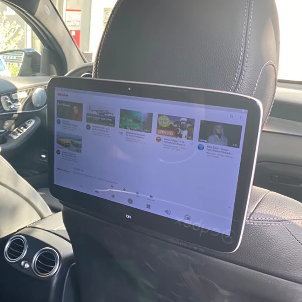 Фото Автомобильный монитор на подголовнике Android с держателем Jack для Mercedes Benz W212 W213 W222 W463 G463 W447 W166 W167 X166 X167 №3
