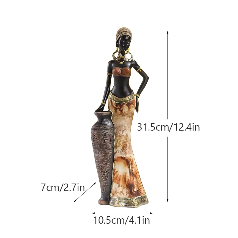 

Статуэтки NORTHEUINS черные